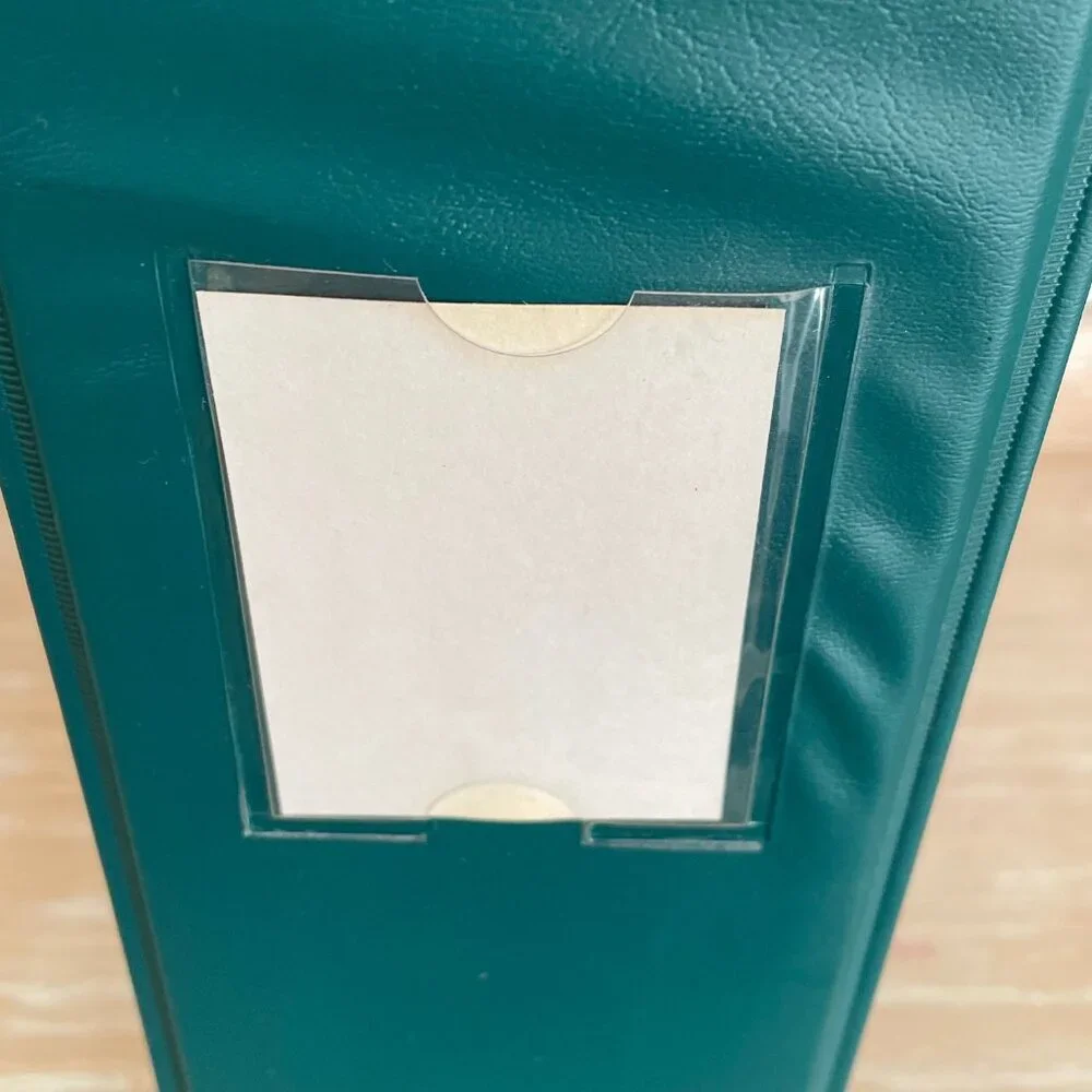 Wilson Jones 3 inch D-Ring Binder Forest Green Pre-Owned